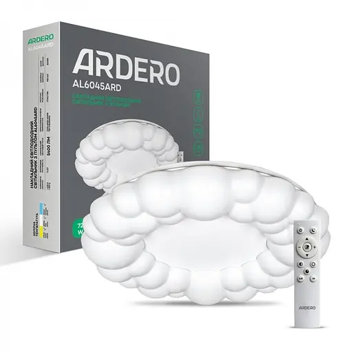 Светильник светодиодный Ardero AL6045ARD 72W 2700K-6500K (80056) - фото 2
