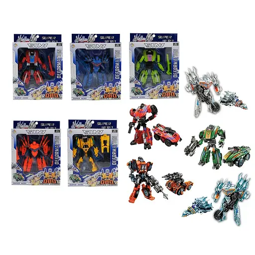 Іграшка DIY Toys Робот-трансформер в асортименті (CJ-2287465) - фото 1