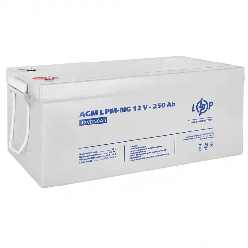Аккумулятор LogicPower LPM-MG 12V - 250 Ah AGM мультигелевый - фото 2