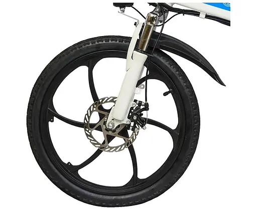 Електровелосипед ZM TigerVolt 20 з колесами 20" білий - фото 8