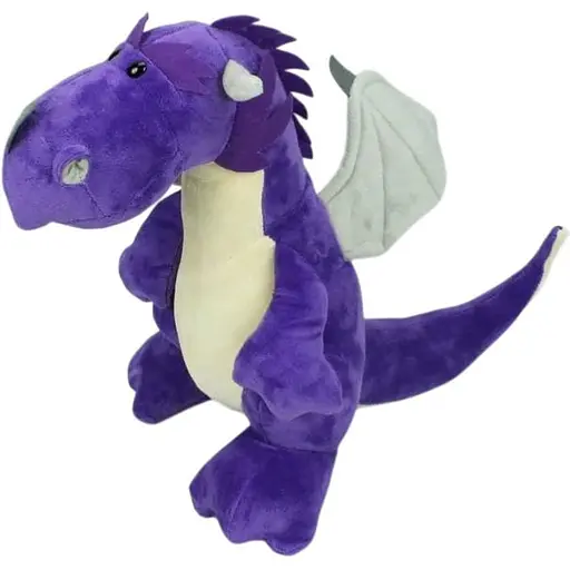 Мягкая игрушка Дракоша Лорик Копица 21214-1 Фиолетовый - фото 1