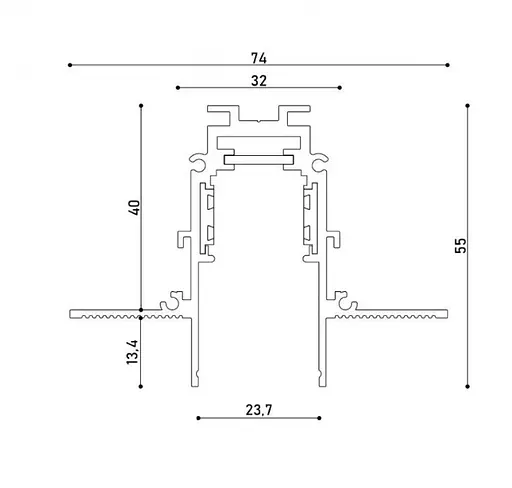 Магнітний трек KLOODI KDMG-TRX 3M BK - фото 2