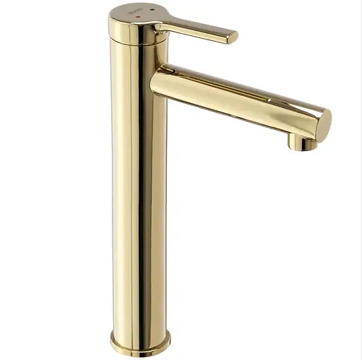 Змішувач для умивальника Rea Pixel gold високий REA-B6215 Золотий - фото 3