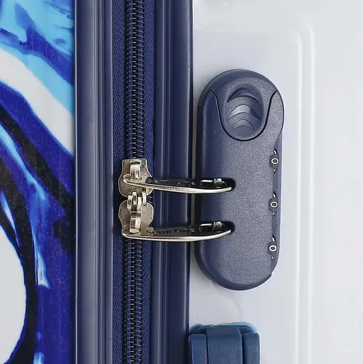 Валіза Semi Line 20" (S) White/Blue Print (T5653-1) (DAS302329) - фото 5