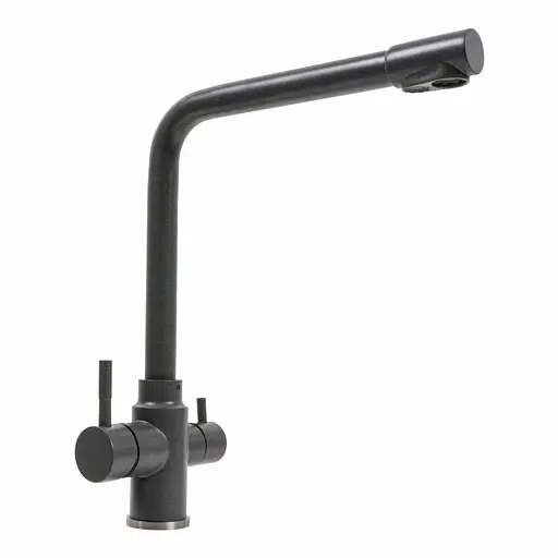 Змішувач для кухні під осмос Platinum KT 8201 (8626) Моріон Графит - фото 1