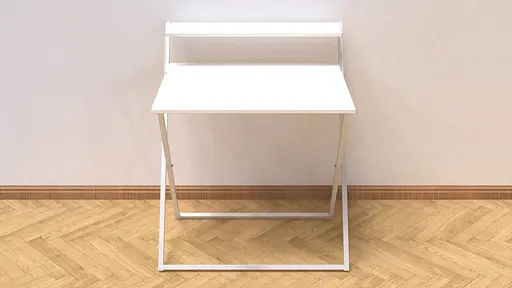 Стіл трансформер Компакт 4 750x790x720 Білий метал ДСП Біле 16 мм FRD-104697 - фото 5