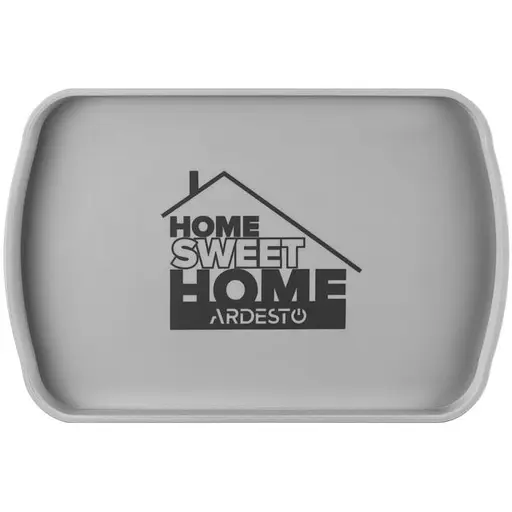 Ящик для хранения Ardesto 32 x 21.5 x 14 см с крышкой 6 л серый (ARHC2506G) - фото 3