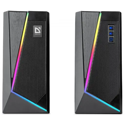 Акустична система DEFENDER (65103) 2.0 Solar 3 10 W, BT/Light, USB - фото 2