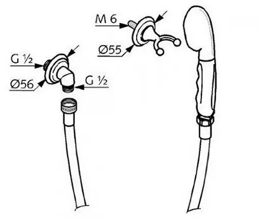 Душовий гарнітур Kludi Adlon 2710505 - фото 2