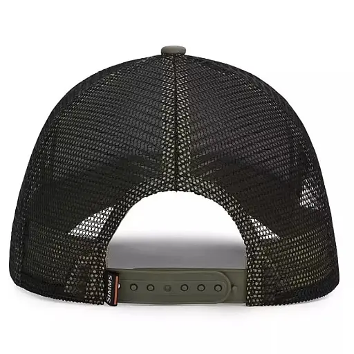 Кепка Simms Double Haul Trucker Olive (1102-14035-1068-00) - фото 3