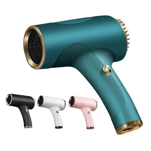 Фен для волос Portable Hair Dryer WNK-2027 беспроводной 2600 mAh 500 Вт с горячим и холодным обдувом - фото 2