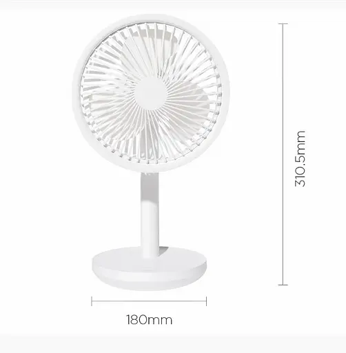Вентилятор портативный Solove Stand Fan F5 черный - фото 6