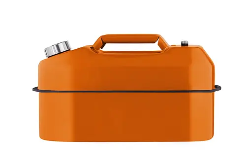 Канистра для топлива горизонтальная 2E 20 л Orange - фото 2