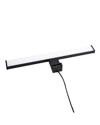 Світильник підсвітка для дзеркала Goldlux 328519 Elba Led 40 1x8W 4000K 900Lm IP44 чорний - фото 2