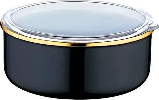 Набор эмалированных контейнеров O.M.S. Collection 10200 для еды 3 предмета Черный (Турция) - фото 5