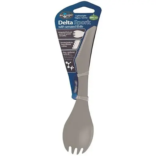 Ложка-вилка Sea To Summit Delta Spork Grey (1033-STS ADSPORKGY)