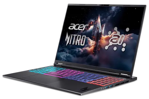 Ноутбук Acer Nitro 16S AI AN16S-61-R29L (NH.U06EU.002) Obsidian Black - фото 3