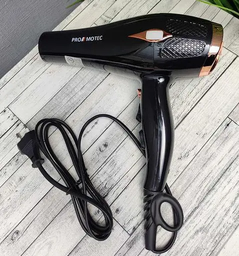 Фен для сушіння та укладання волосся Promotec PM 2310 з дифузором та концентратором - фото 6