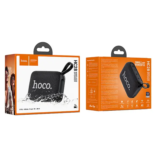 Портативна Bluetooth-колонка Hoco HC28 Melody sports BT speaker Чорний - фото 2