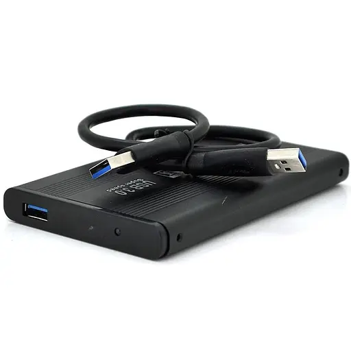 Карман для HDD VFAN 2,5 корпус металл, интерфейс USB3.0 SATA