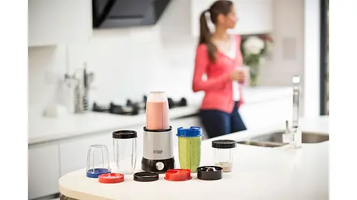 Блендер стаціонарний Russell Hobbs Nutri Boost чорно-сріблястий 700 Вт (23180-56) - фото 11