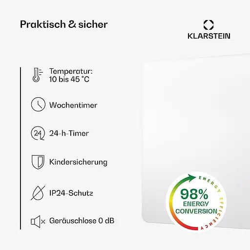 Инфракрасный обогреватель Klarstein Wonderbeam 450 (10045437) - фото 3