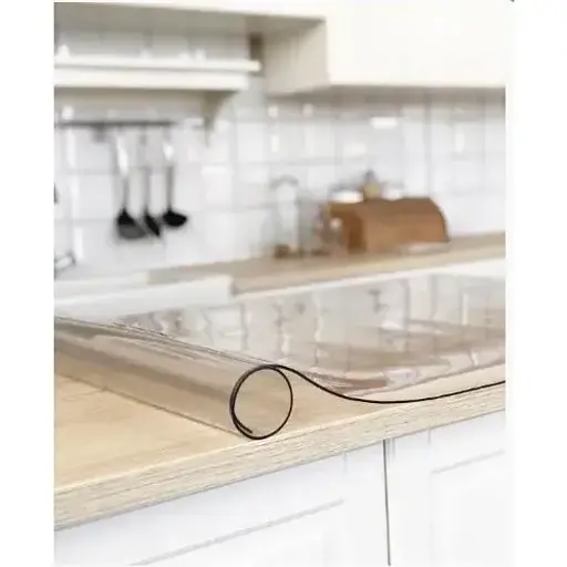 Силиконовая скатерть Crystal Мягкое стекло 300х90 см 0.5 мм (500 микрон) - фото 1