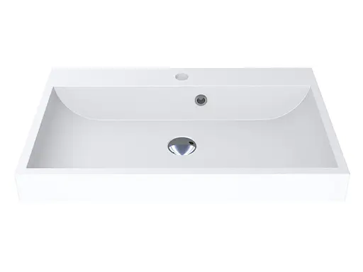 Умывальник Miraggio Varna 700 mirasoft 0001026, Белый матовый - фото 4