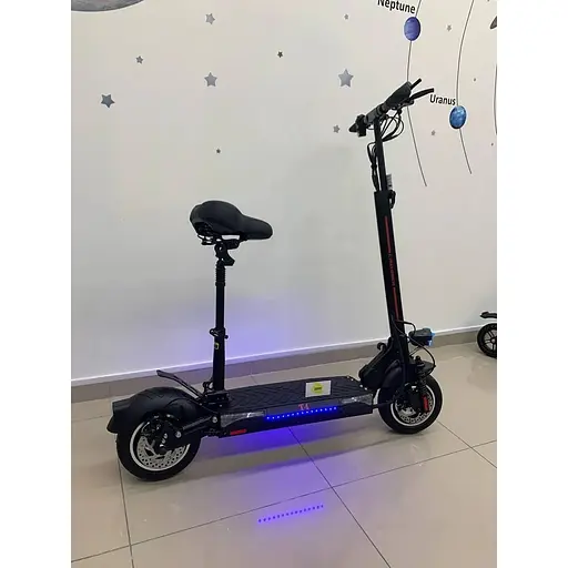 Електросамокат Crosser T4 чорний з сидінням - фото 7
