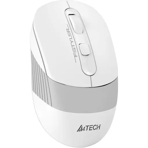 Мышь A4Tech Fstyler FB10C Wireless Grayish White (FB10C (Grayish White)) - фото 7