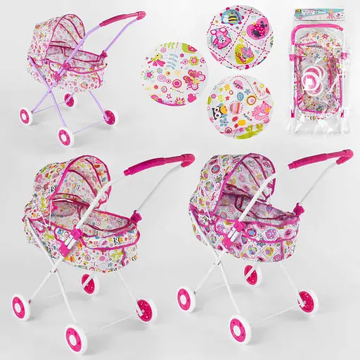 Коляска для куклы TK-7109 TK Group, в кульке (6967374433329) Микс - фото 1