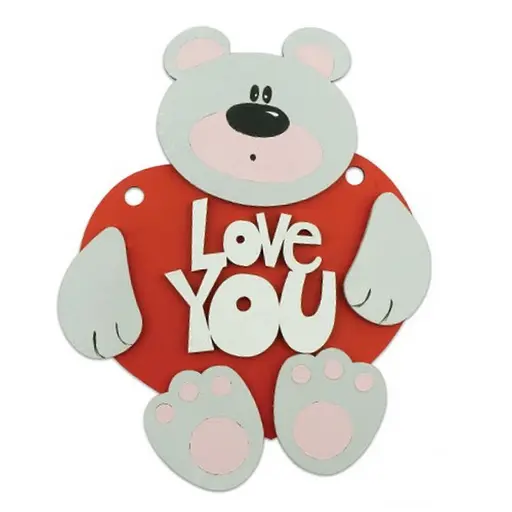 Заготовка для декорирования "Love you-1" Fabrika Decoru FDPO-129 - фото 2