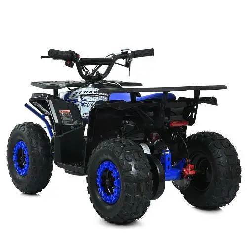 Электромобиль детский Квадроцикл HB-FFA1000-4(MP3) 12V 12AH муз свет Bluetooth синий - фото 10