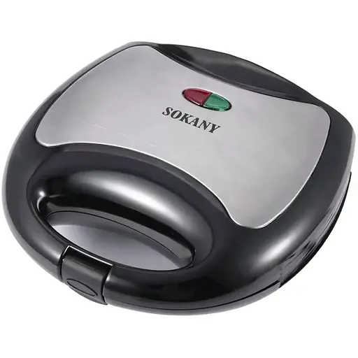 Гриль Sokany KJ-102 антипригарное покрытие Черный 750 Вт - фото 1