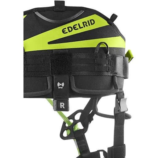 Страховочная система Edelrid TreeRaptor Black/Green S/M (1017-820240142190) - фото 6