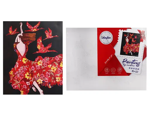 Набір для розпису по номерах Польоти в сні та наяву, 40x50 см, КНО4921