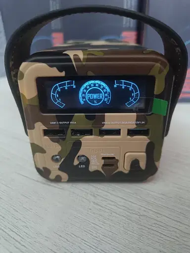 Мощный повербанк O2 Project 65W 60000mAh с фонарем для смартфонов и ноутбуков (Мультикам) - фото 3