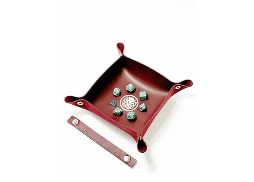 Настільна гра Планета Ігор Лоток для кубиків Ктулху (бургунді) (Dice tray Cthulhu burgundy) (pi-dt003) - фото 8