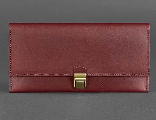 Кожаный тревел-кейс Journey 2.0 Krast бордовый - фото 1