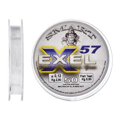 Волосінь Smart Exel 57 50 м 0.07 мм 1.1 кг
