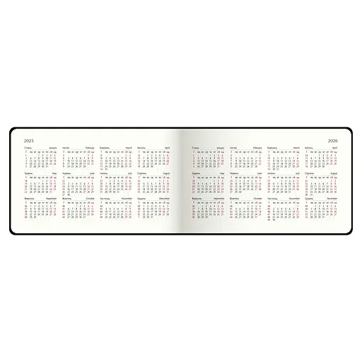 Еженедельник датированный Buromax Salerno 2026 синий 153 х 87 мм (BM.2903-02) - фото 8