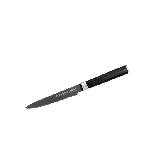 Ніж кухонний для томатів, 120 мм, Samura "MO-V Stonewash" (SM-0071B)