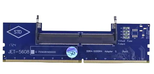 Конвертер Dynamode DDR4 Laptop SO-DIMM to Desktop DIMM RAM Memory - фото 1