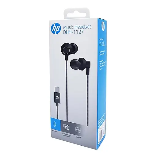 Гарнітура HP DHH-1127 Type-C Black - фото 4