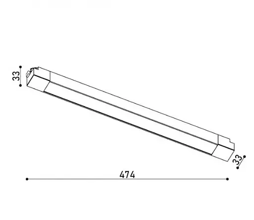 Светильник трековый однофазный Kloodi KD-Line TR474 PC 30W 4K BK - фото 4