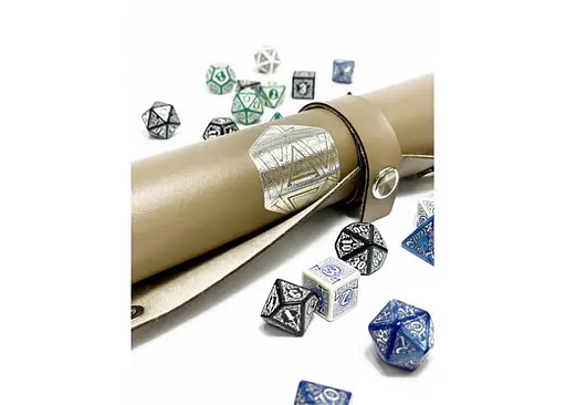 Настольная игра Планета Ігор Лоток для кубиков D20 (коричневый) (Dice tray D20 brown) (pi-dt008) - фото 6