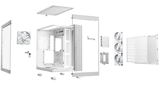 Корпус Be quiet! LIGHT BASE 600 LX белый (BGW68) без блока питания - фото 4