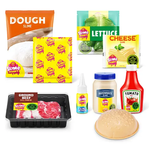 Игровой набор со слаймами Slime Mart Shopping Basket – Бургер (15905A) - фото 3