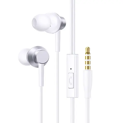Навушники Baseus Encok HZ11 Wired Earphones Moon White - фото 1