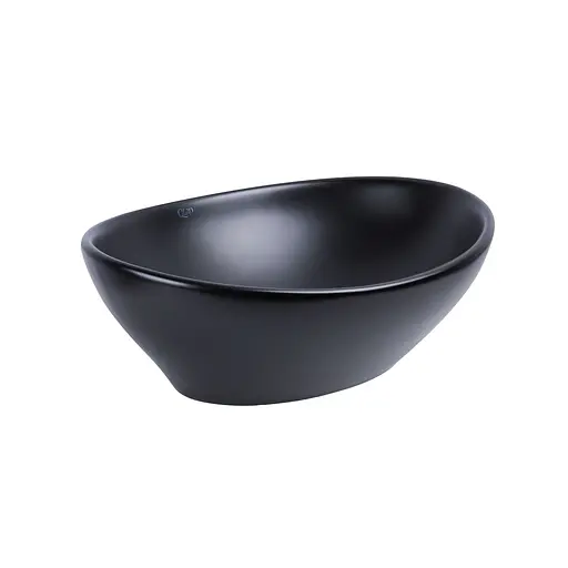 Умивальник Qtap Dove 410x335x145 Black matt QT06116062AMB, Чорний матовий - фото 4